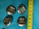 Lot De 4 Boutons Métal - Buttons