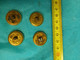 Lot De  4 Boutons Nacre - Buttons