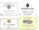 Lot De 12 étiquettes Neuves De Vin: Hermitage (Cave De Tain L'Hermitage, Delas, Jaboulet...) - Verzamelingen, Voorwerpen En Reeksen