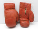 Delcampe - *ANCIENNE PAIRE DE GANTS DE BOXE EN CUIR Début XXe JUS GRENIER DECO COLLECTION   E - Autres & Non Classés