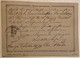 1878 TIFLISKAYA STANITZA Triangle Numeral On Postcard Formular Russia1866 5k (Tbilisskaya Krasnodar North Caucasus Cover - Brieven En Documenten