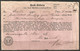 GERMANY / THURN & TAXIS. 1856. PINK POSTAL CERTIFICATE FOR THE POSTAL UNION AREA. - 1800 – 1899