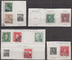 TCHECOSLOVAQUIE  Lot De 14  Timbres Oblitérés Années Mélangées    Sur Charnières    Provenant De Feuilles D'album - Collezioni & Lotti