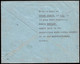 1908 ILLUSTRATED ADVERTISING PRINTED MATTER COVER 5ö WITH FIRST ANTI TUBERCULOSIS LABEL TIED BY POSTMARK - Storia Postale