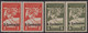 Espressi Serie Completa In Coppia Sass S.4 MNH** Cv 300 - Austrian Occupation