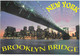 BR1796 U.S.A. New York Brooklyn Bridge Viaggiata Verso Roma - Brooklyn