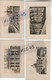 Italie - Lot De 8 CPA Roma - Colosseo - Veduta Del Teveré - Chiesa Maria Maggiore - Acquedotto Claudio - Tempio Venere - Collections & Lots