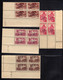 Guinée : Secours National : N° 172/175 : Coins Datés - Unused Stamps