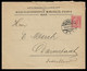 1906 AUSTRIA 10H PRIVATE POSTAL STATIONERY - WIEN MINERALÖL FABRIK - MINERAL OIL FACTORY SENT TO GERMANY - Mineralen
