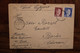 1945 Gera Borås Schweden Luftpost Durch Flugpost Air Mail Cover Deutsches Reich Allemagne Cover Postflug Zensur Censor - Cartas & Documentos