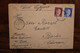 1945 Gera Borås Schweden Luftpost Durch Flugpost Air Mail Cover Deutsches Reich Allemagne Cover Postflug Zensur Censor - Covers & Documents