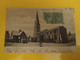 Royaume Uni Angleterre Church And Old Grammar School, Market Harborough, Valentine's Series, A Circulé En 1904 - Leicester