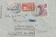 Lettre GRECE THESSALONIKI 1941 Bel Affranchissement CACHET ENCADRE " PAR AVION " - Briefe U. Dokumente