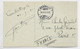 TURKEY TURQUIE 4 PIASTRES  CARTE CARD COSNTANTINOPLE 1921  STAMBOUL TO FRANCE - 1920-21 Anatolia
