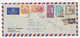 Hotel De L'Annapurna, Kathmandu Company Multifranked Air Mail Letter Cover Posted 197? To Germany B221201 - Népal