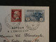 C FRANCE TRES  BELLE LETTRE RRR 1930  LIAISON AERIENNE  ISTRES A PONDICHERY INDES ++++ ORPHELIN N° 232   CA N° 255  ++++ - 1927-1959 Storia Postale