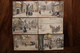 AK 1900's Lot De 6 CPA Joyeux Noël Bonne Année Illustrateur V K VIENNE Litho - Vienne