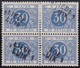 Belgie  .   OBP    .    TX 15A   .  Blok 4 Zegels  (2 Scans)    .     */**       .   Ongebruikt En Postfris - Briefmarken