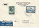 BELGIQUE Enveloppe Commémorative Ligne Aérienne BRUXELLES-FRANCFORT SABENA 1937 - Cartas & Documentos
