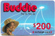 Zimbabwe - Buddie - Pay As You Go, Exp. 01.01.2004, 200$, Used - Simbabwe