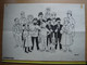 Affiche - Tintin & Milou, Capitaine Haddock, Dupond Et Dupont Ect --- Hergé - Casterman Tournai - 55cm Sur 38cm (RARE) - Affiches & Posters