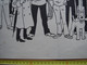 Affiche - Tintin & Milou, Capitaine Haddock, Dupond Et Dupont Ect --- Hergé - Casterman Tournai - 55cm Sur 38cm (RARE) - Posters