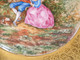 Delcampe - *BELLE ASSIETTE PORCELAINE LIMOGES THEODORE HAVILAND AILE OR D'aprés WATTEAU E - Limoges (FRA)