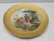 Delcampe - *BELLE ASSIETTE PORCELAINE LIMOGES THEODORE HAVILAND AILE OR D'aprés WATTEAU E - Limoges (FRA)