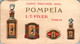 Carte Parfumée Parfum Pompeïa L.T. Piver à Paris - Jean Cottrez 89 Rue De Paris Saint-Denis Au Dos En TB.Etat - Non Classés