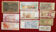 10  Billets  Divers Etranger     - Billet - Other & Unclassified