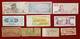 10  Billets  Divers Etranger     - Billet - Other & Unclassified