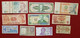 10  Billets  Divers Etranger     - Billet - Other & Unclassified