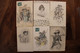AK 1900's Lot De 6 CPA Femmes élégantes Heureuse Année Illustrateur M M VIENNE Litho Voyagées - Vienne
