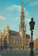 Postcard Belgium Bruxelles Grand Place Hotel De Ville 1984 - Markten