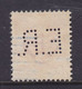 Denmark Perfin Perforé Lochung (E23) 'E.R.' Ernæringsrådet (The Nutrition Council), København Fr. VIII. Stamp (2 Scans) - Variedades Y Curiosidades