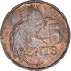 Monnaie, Trinité-et-Tobago, 5 Cents, 2002 - Trinidad & Tobago