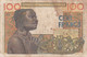 BILLETE DE COSTA DE MARFIL DE 100 FRANCS DEL AÑO 1961  (BANK NOTE) - Côte D'Ivoire