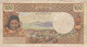 BILLETE DE OUTRE MER DE PAPEETE DE 100 FRANCS  (BANKNOTE) - Papeete (Französisch-Polynesien 1914-1985)