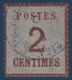 FRANCE Alsace Lorraine Occupation N°2 2c Oblit Allemande Rectangulaire " K PF Feldpost RELAIS N°13 "bleue ! Signé Calves - Oblitérés