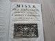 Missel Missae Pro Defunctis ... Narbonensi Desumptae 26 X47 Environs 1778 Imprimé à Narbonne 39 P - Ontwikkeling