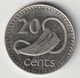 FIJI 1990: 20 Cents, KM 53a - Fiji