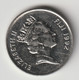 FIJI 1992: 5 Cents, KM 51a - Fidschi