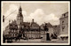 ALTE POSTKARTE CRIMMITSCHAU GIRLANDE FESTSCHMUCK MARKTPLATZ & RATHAUS & KÖNIG-ALBERT-DENKMAL Ansichtskarte Cpa Postcard - Crimmitschau