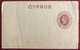 Chypre, Entier Bande Journal (neuf) - (A266) - Chipre (...-1960)