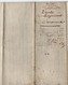VP21.155 - AULNAY - Acte De 1849 - Vente De Terre Sise à LOIRE Par Mr LEGRAND à Mr VERNOUX - Manuscrits