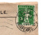 Banque Commerciale De Bâle 1912 - Perforé C - Perfint - Perfin