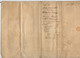 VP21.160 - NERE - Acte De 1845 - Contrat De Mariage De Mr Jean PINSARD à SALEIGNES & Melle Marie BONTEMPS - Manuscrits