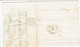 Lettre Facture TP1 Epaulettes 10c Margé  Barres 33 Dinant 1851 Vers Wellin Type 18 - 1849 Mostrine