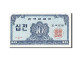 Billet, South Korea, 10 Jeon, 1962, NEUF - Korea, Zuid