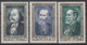 Année 1952 - N° 930 à 935 - Célébrités XIXème Siècle : Flaubert, Manet, St-Saëns, Poincaré, Haussmann, Thiers - Ongebruikt